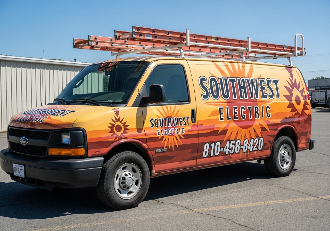 Restaurant wall wrap installation
