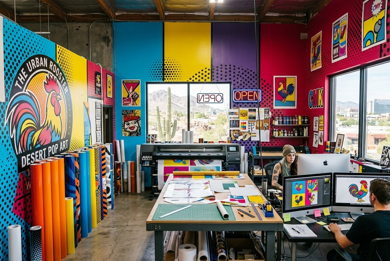 Inside The Coop studio in Tempe