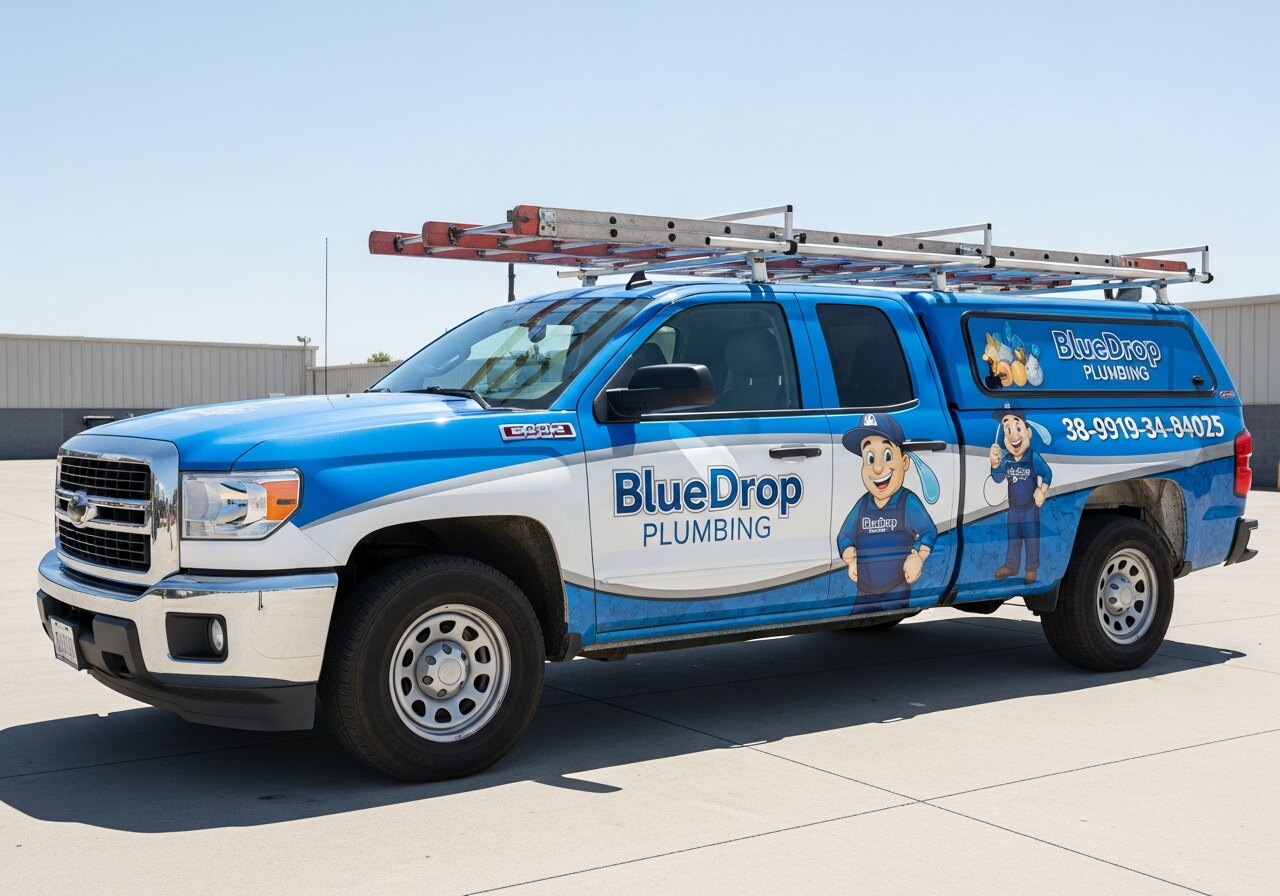 Fleet vehicle wrap in Arizona summer