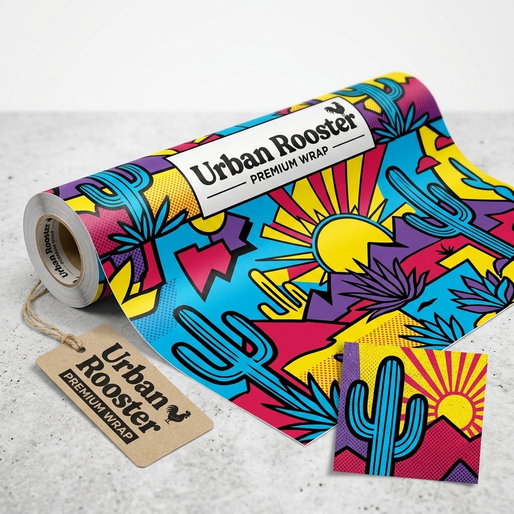 Premium vinyl wallpaper roll from Urban Rooster