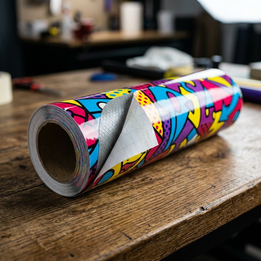 Premium vinyl roll product design preview — by-the-foot vinyl from Urban Rooster